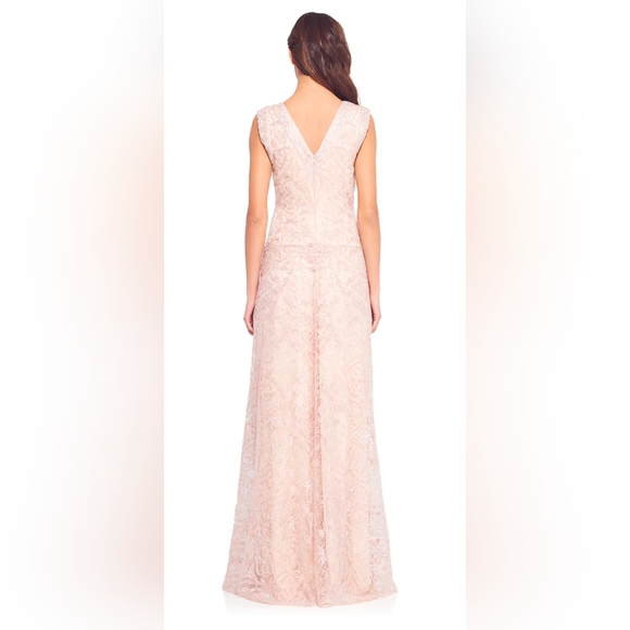 Tadashi Shoji Silver Gown - Picture 6 of 7